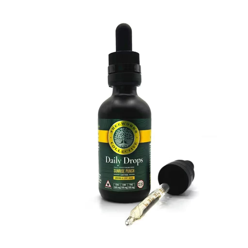 Treeworks Daily Drops 5:1:1 (CBG:CBD:THC) Full Spectrum RSO