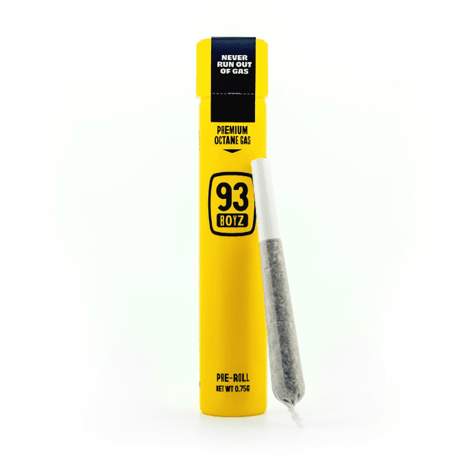93 Boyz Pineapple AK | 0.75g | Single Pre-Roll | 93 Boyz