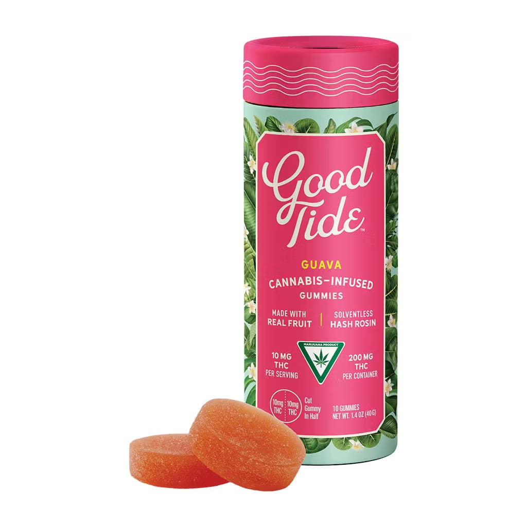 Good Tide Guava Single-Strain Rosin Gummies | TAX INCLUDED