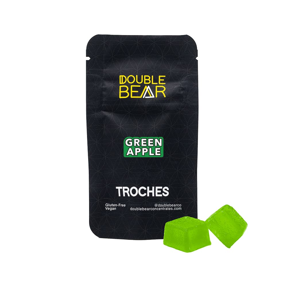 Double Bear Green Apple [10pk] (100mg)