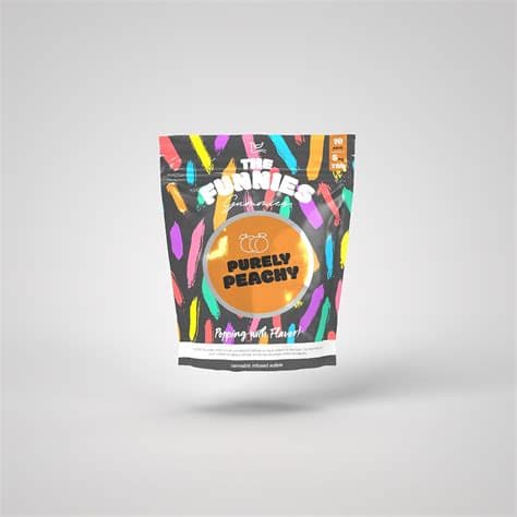 The Funnies Gummies The Funnies Purely Peachy (H) Gummies 50mg 2pk