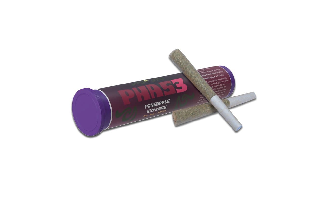 Phas3 Phas3 Pineapple Express Pre-Rolls x 2pk
