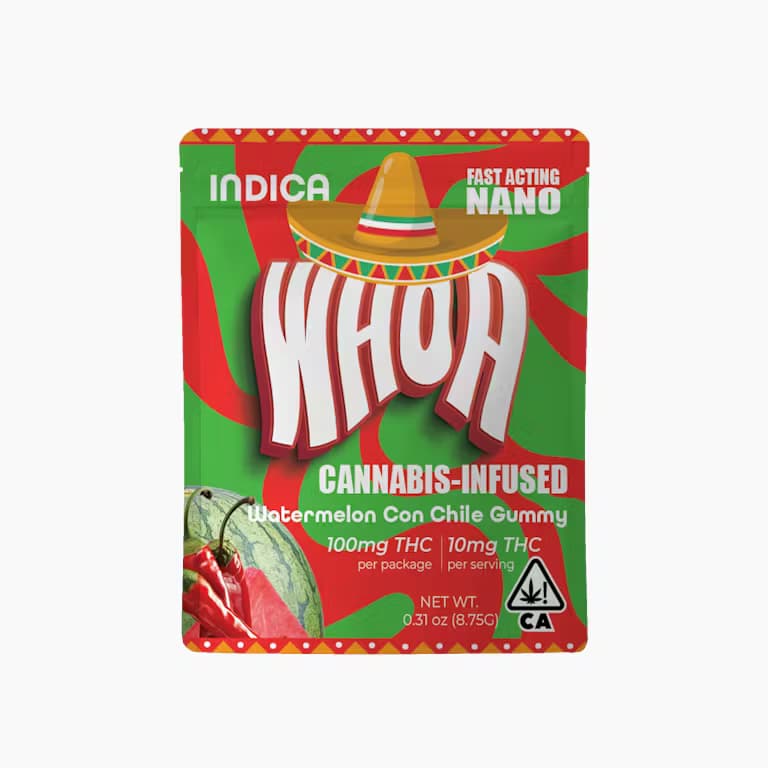 WHOA Watermelon Con Chile Gummy Single 100MG