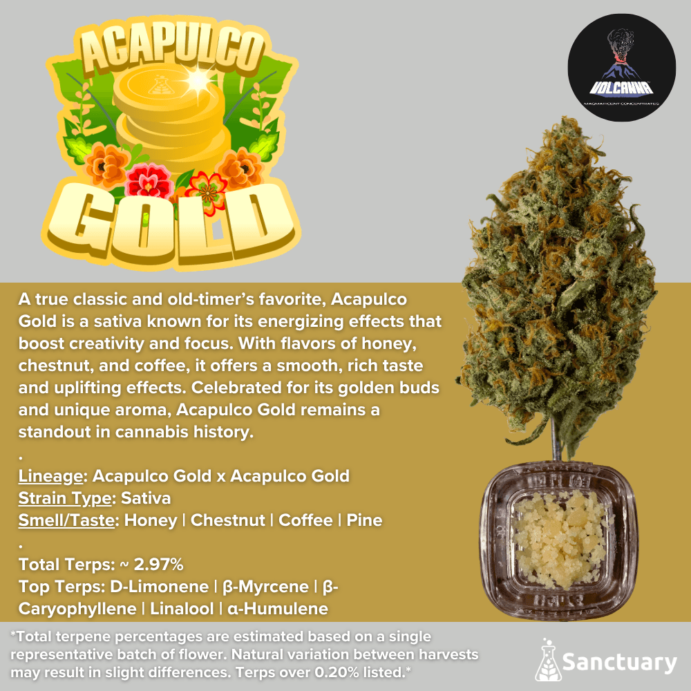 Volcanna Acapulco Gold | Crumble | 4g