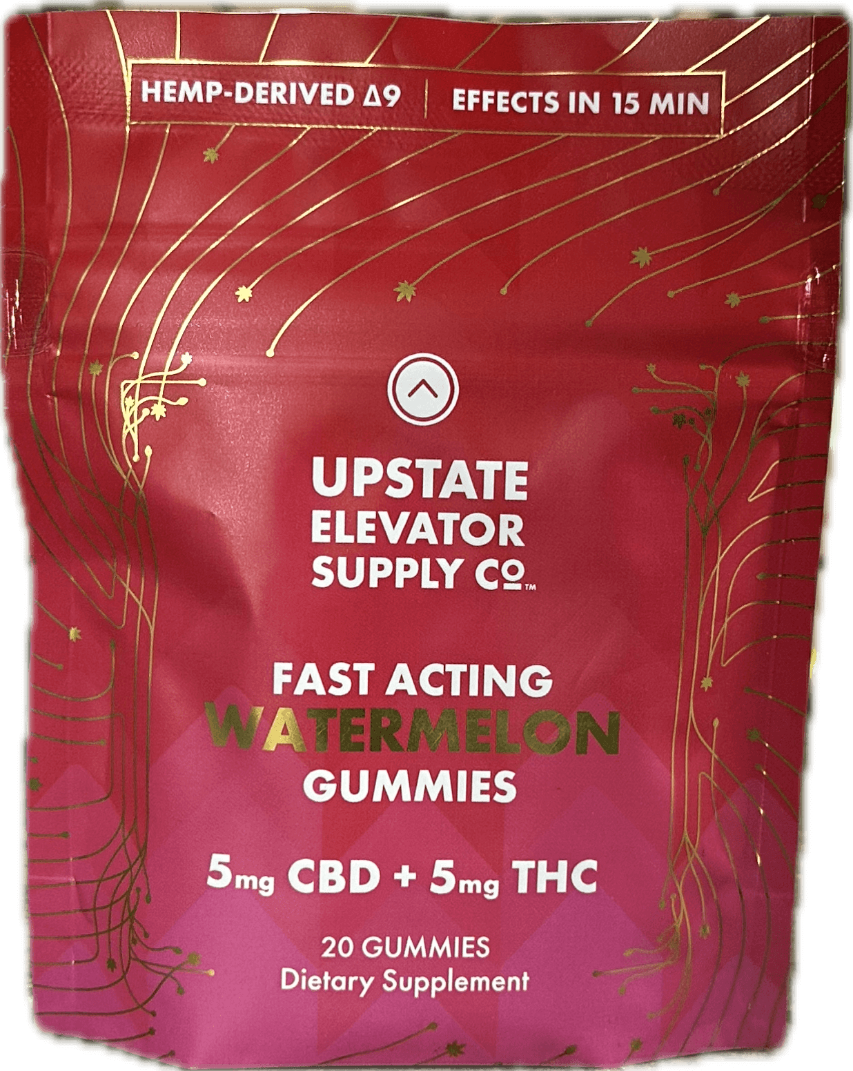 Upstate Elevator Supply CO CBD Gummies 5:5 - Watermelon