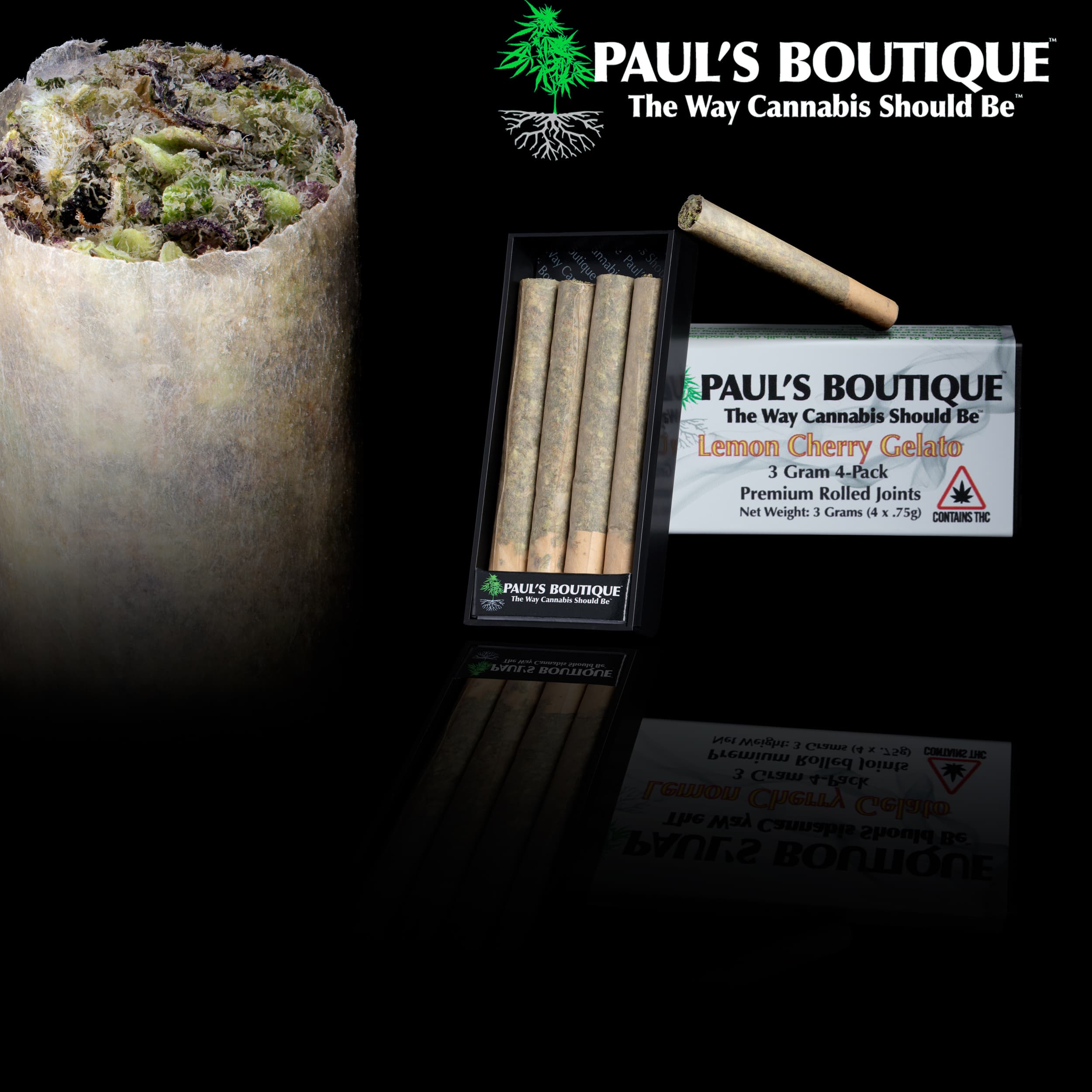 PAUL Black Cherry Punch - Pre-Rolls - 4 pck