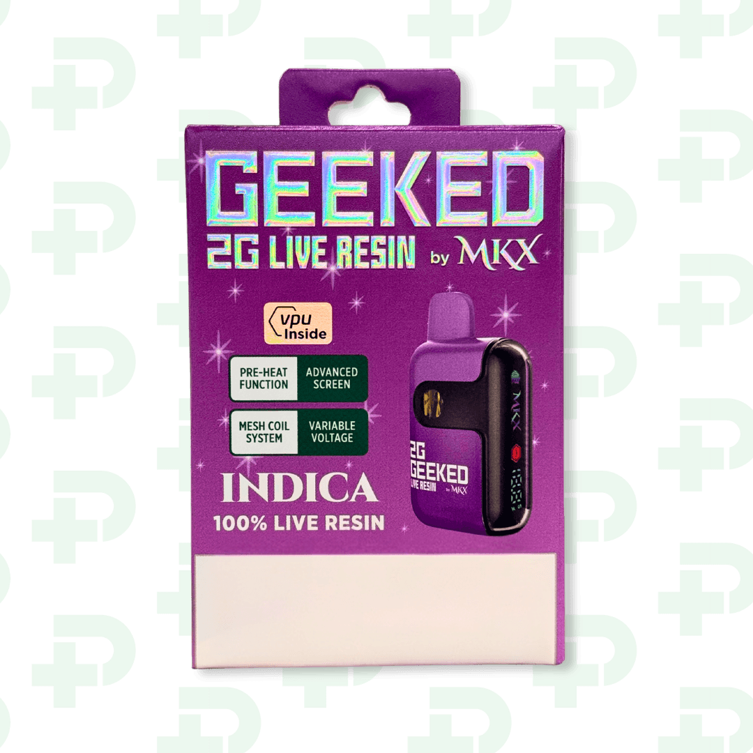 Geeked by MKX 2g Live Resin Disposable Vapes