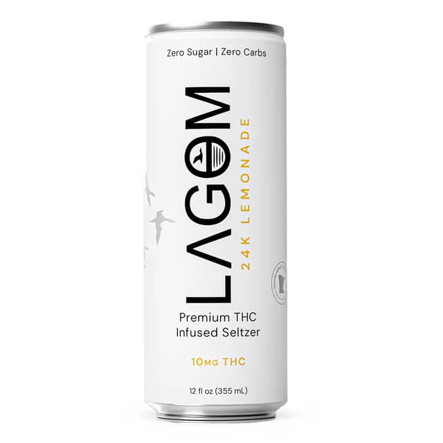 Lagom 24K Lemonade Single Can | 10mg