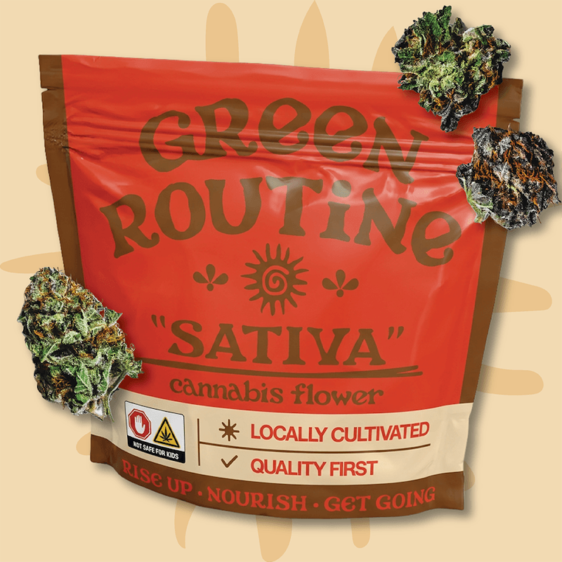 Green Routine Blue Dream Flower (3.5g)