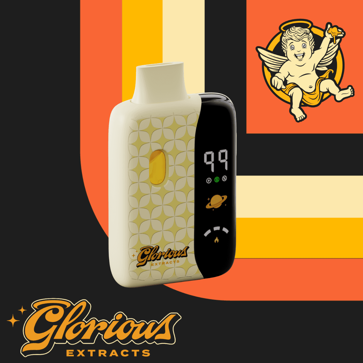 Glorious 2g Live Rosin Disposable Glorious Extracts Live Rosin Disposable - Punch Breath (H)