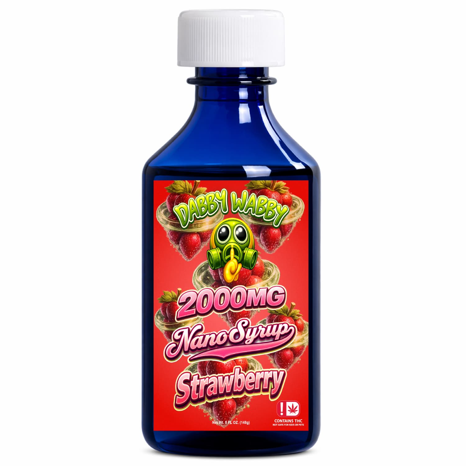 Strawberry 2000mg Dabby Wabby Syrup