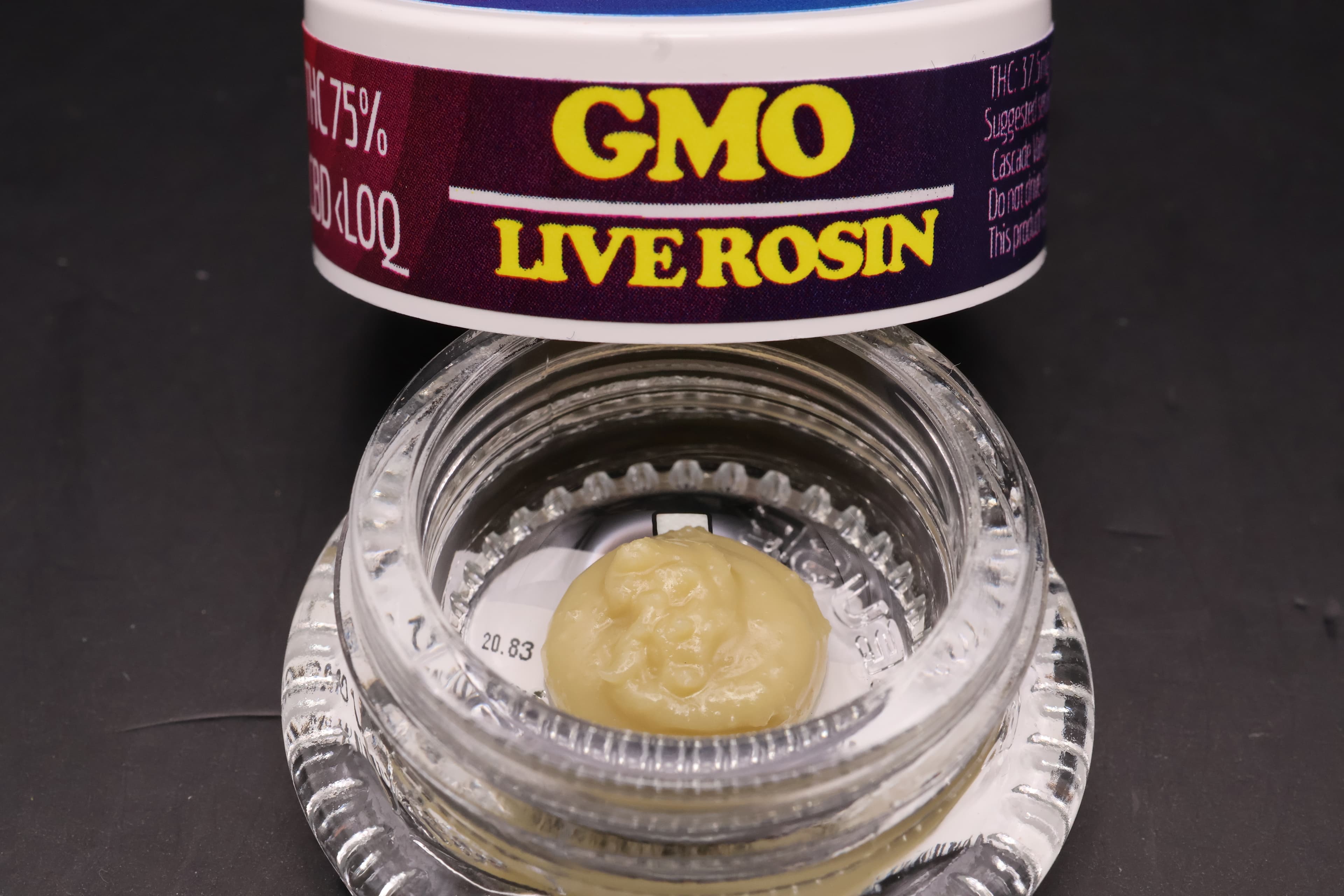 Cascade Valley Cannabis GMO Live Rosin