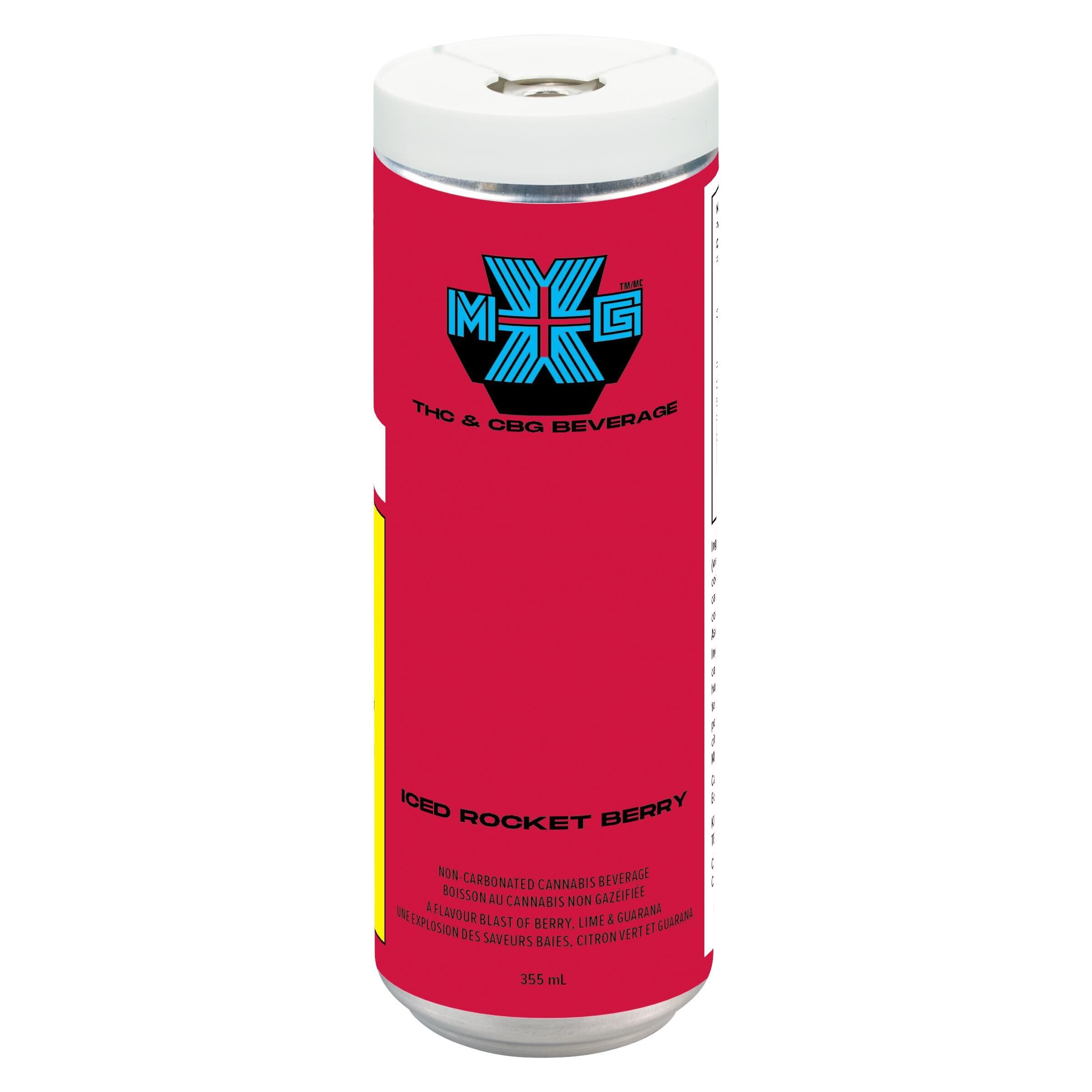 XMG Iced Rocket Berry Blend - 10mg THC | 10mg CBG