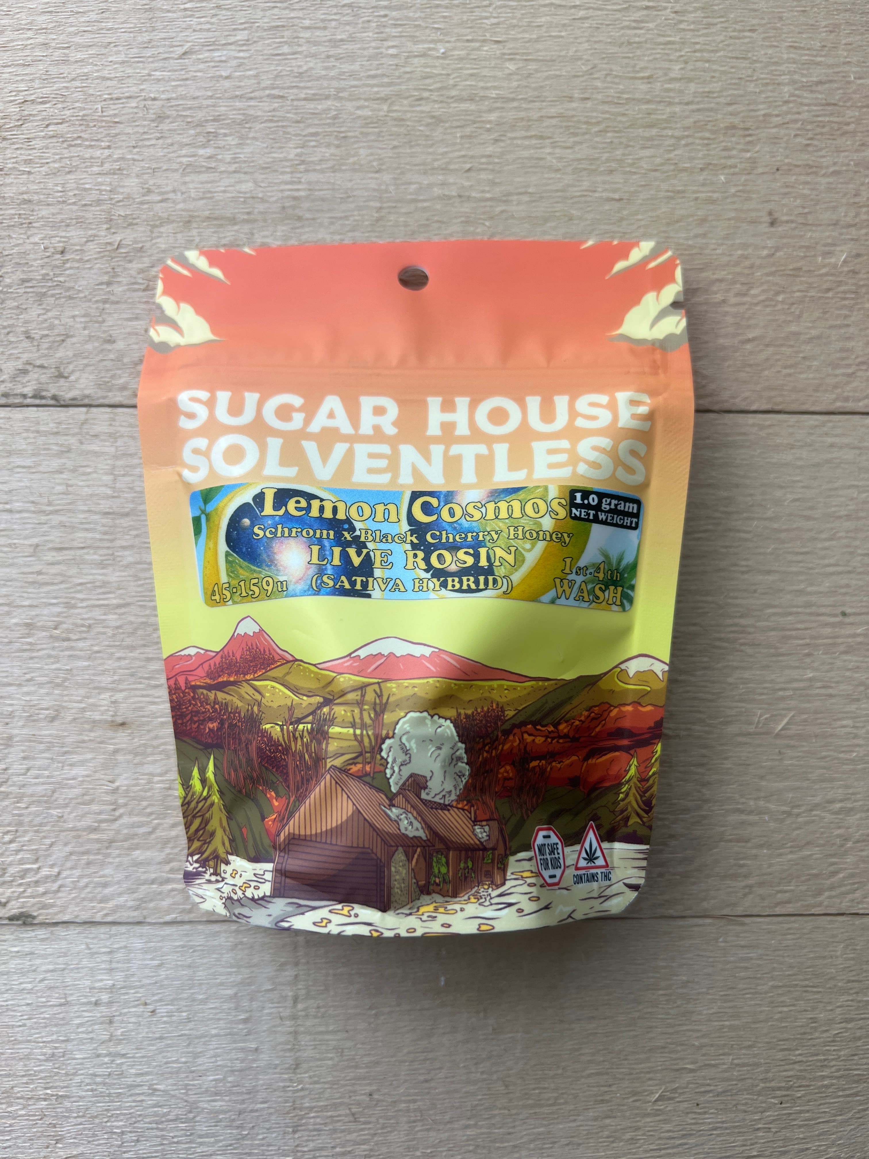 Sugar House Solventless Lemon Cosmos - Live Rosin