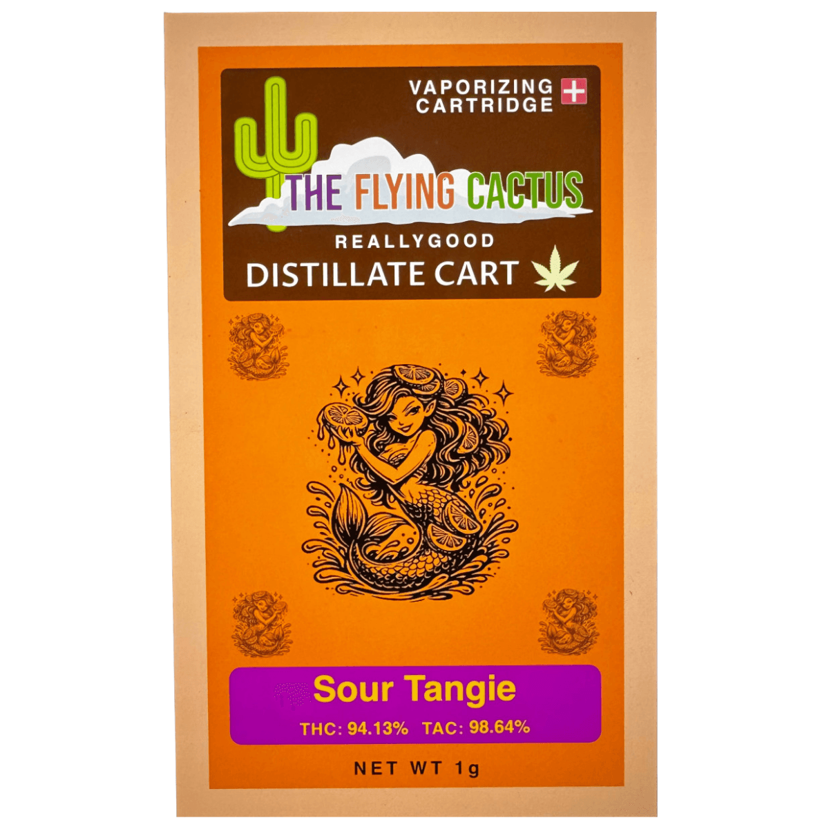 The Flying Cactus Sour Tangie Cartridge | Flying Cactus