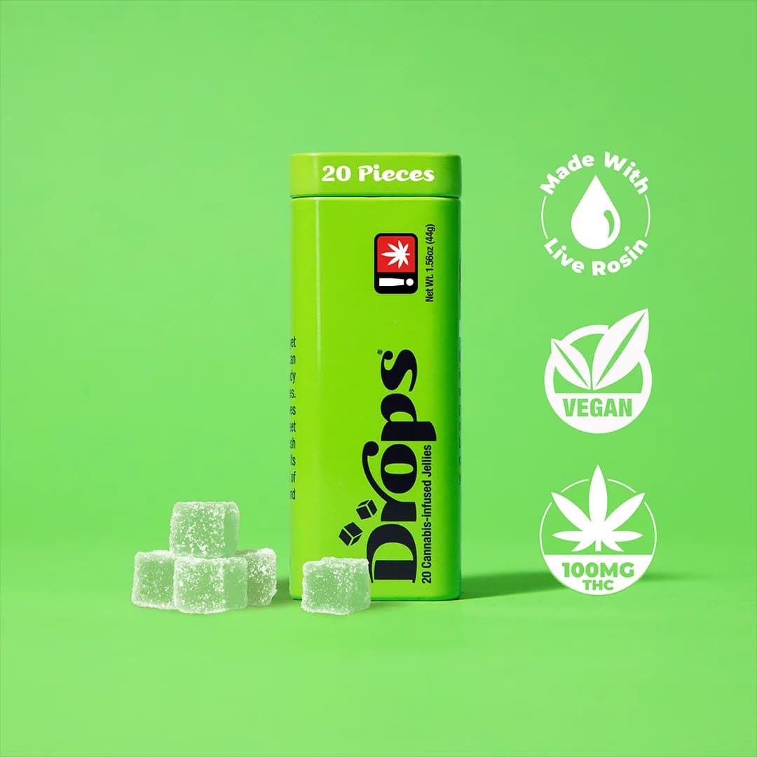 Drops Lime ‘Balanced’ [20pk] (100mg)