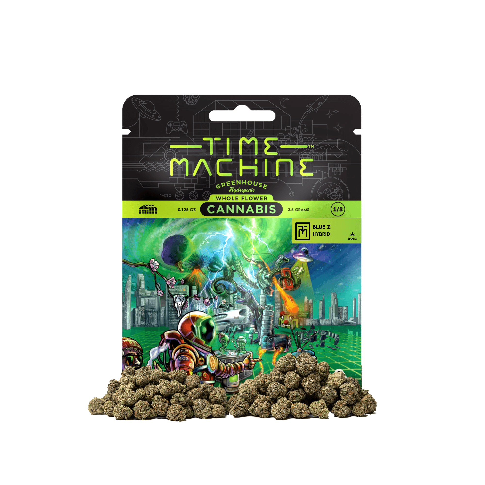 Time Machine MIXED LIGHT SMALLS - BLUE Z - 3.5G