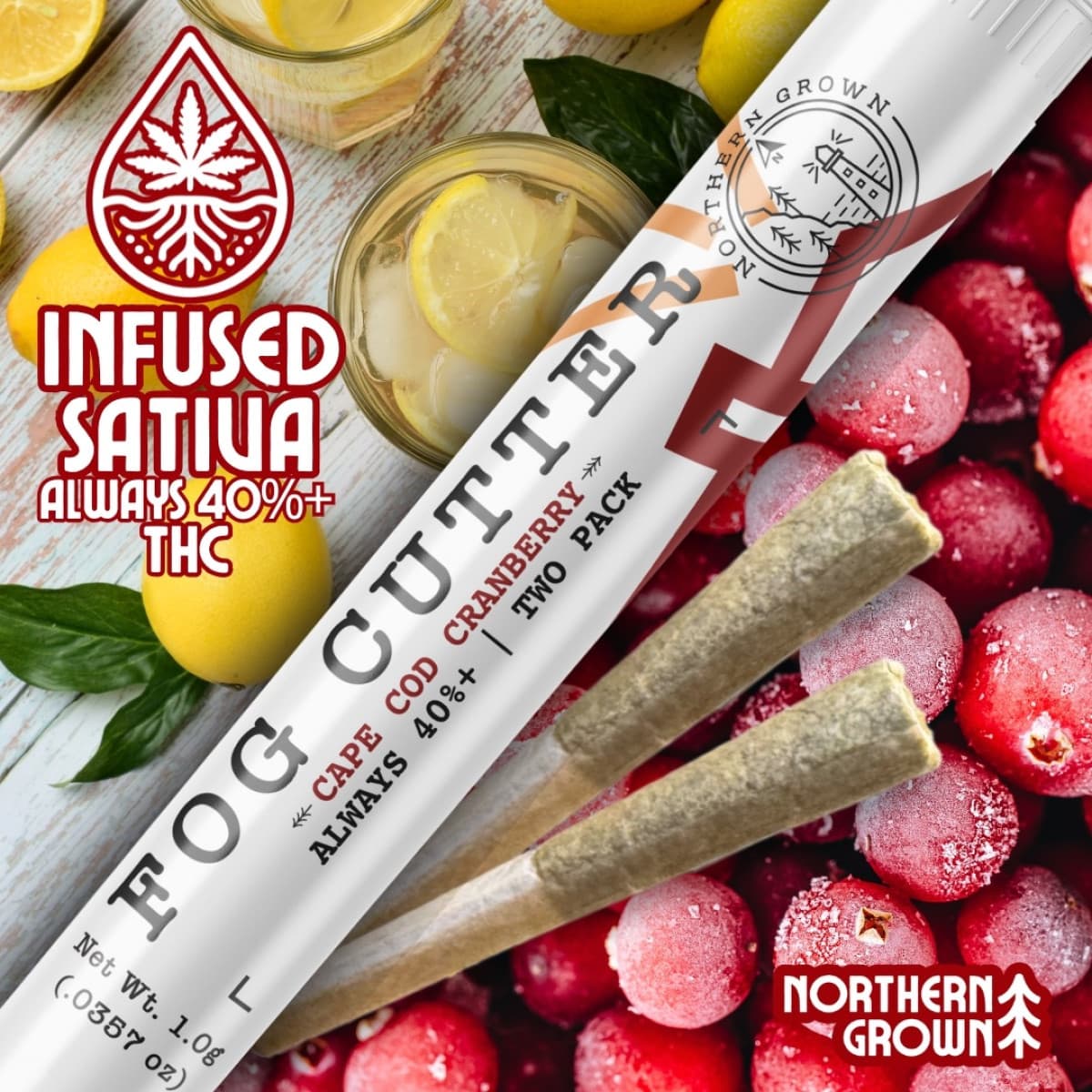 Fog Cutter Cape Cod Cranberry (S)