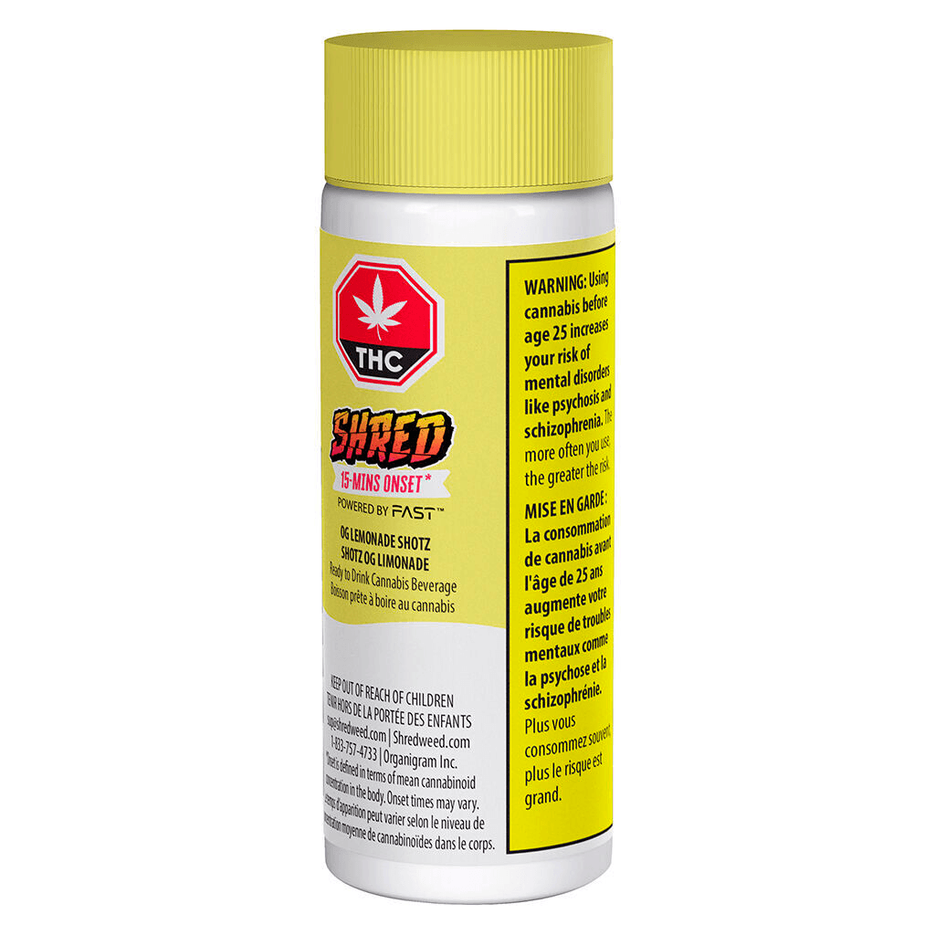 SHRED Shred OG Lemonade Shotz 65ml