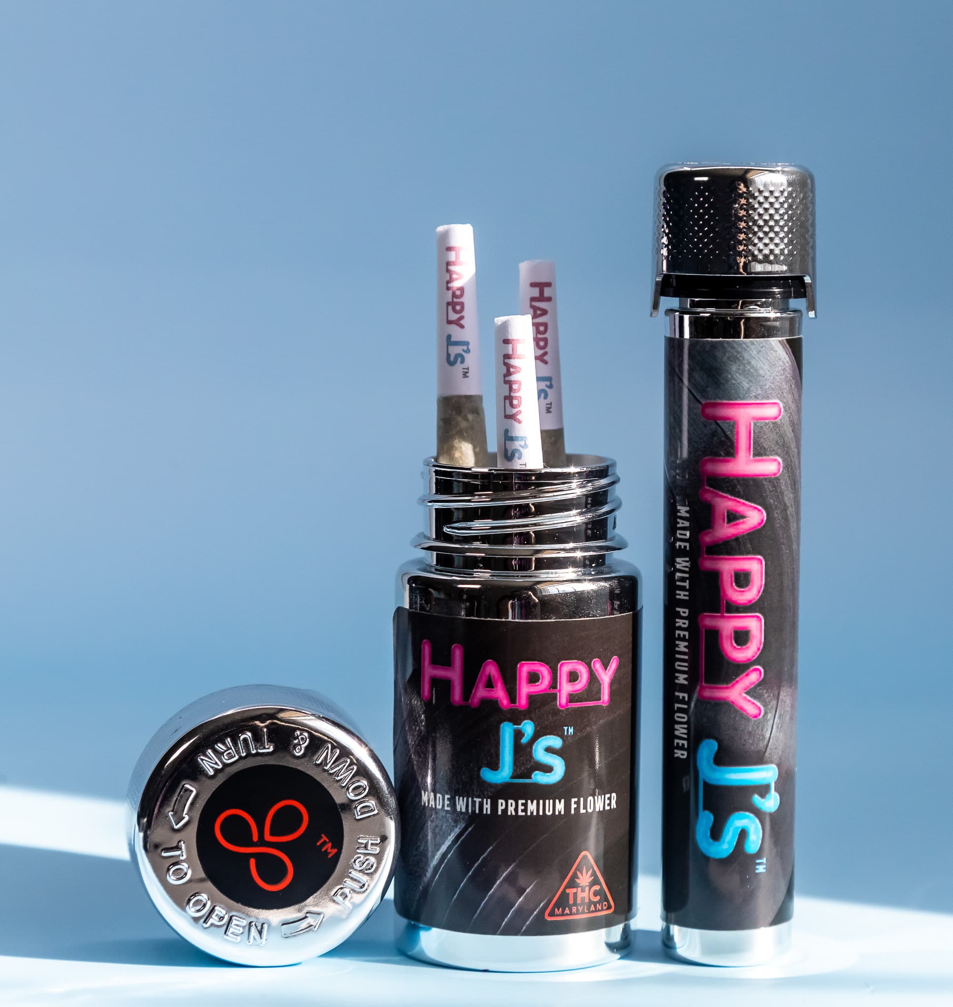 Happy J's Rainbow Push Pop #4 Pre-Roll | 2 x 0.5g