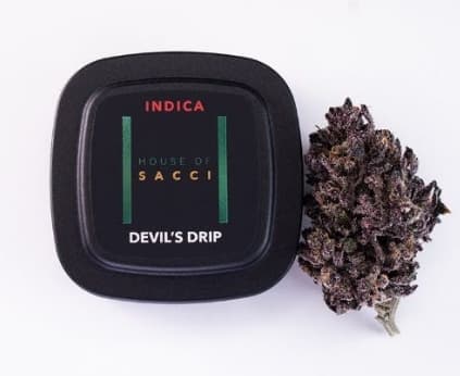 House of Sacci Devil's Drip Dime Bag Indica | House of Sacci