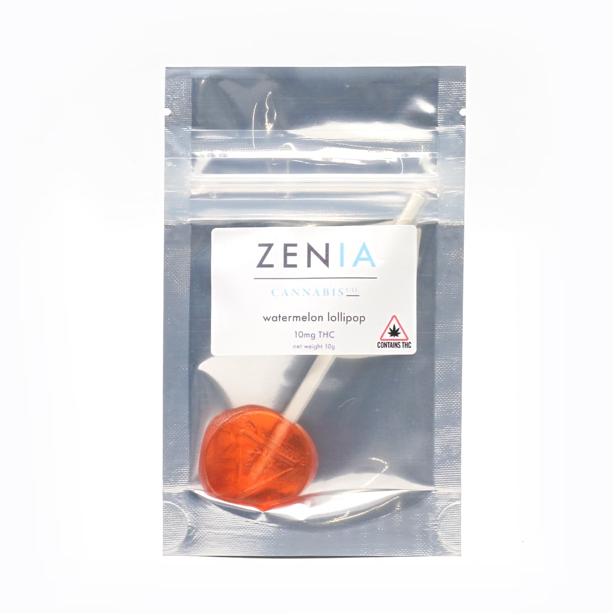 Zenia Cannabis Company Watermelon Lollipop 10mg - Zenia