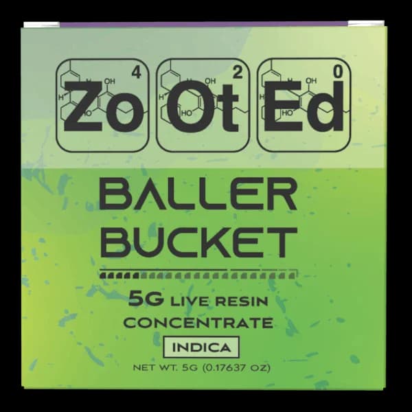 Zooted Humboldt Afghan Live Resin Badder