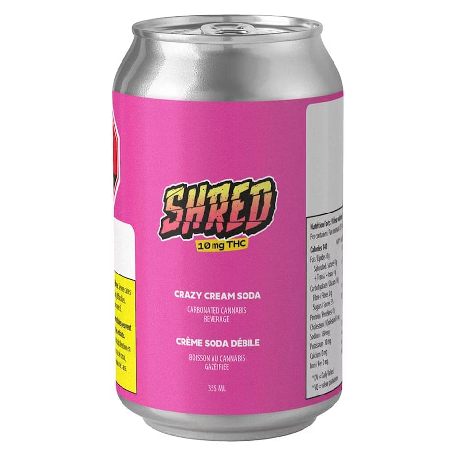 SHRED Shred Crazy Cream Soda 355 ml