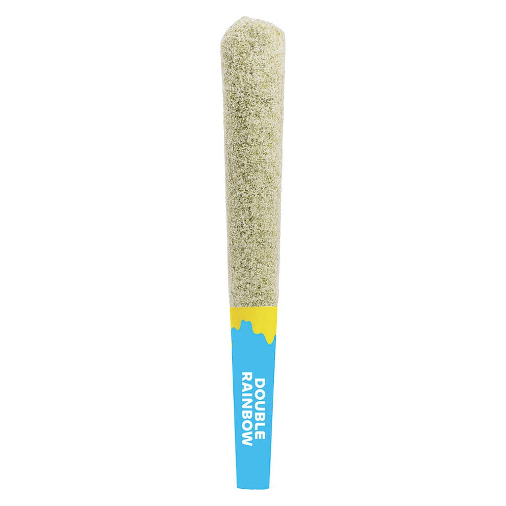 Sticky Greens Double Rainbow 3 x Diamond Coated Liquid Diamond Infused Pre-Rolls