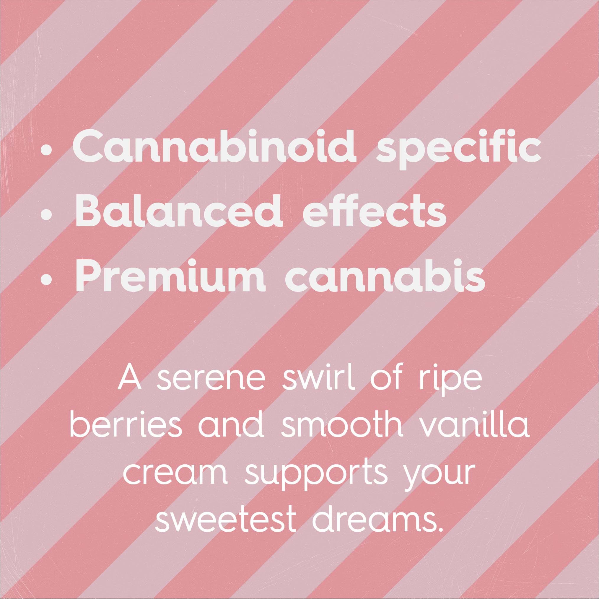 Sweet Talk Berries & Cream Slumber Gummies (1:2 THC:CBN) 10pk