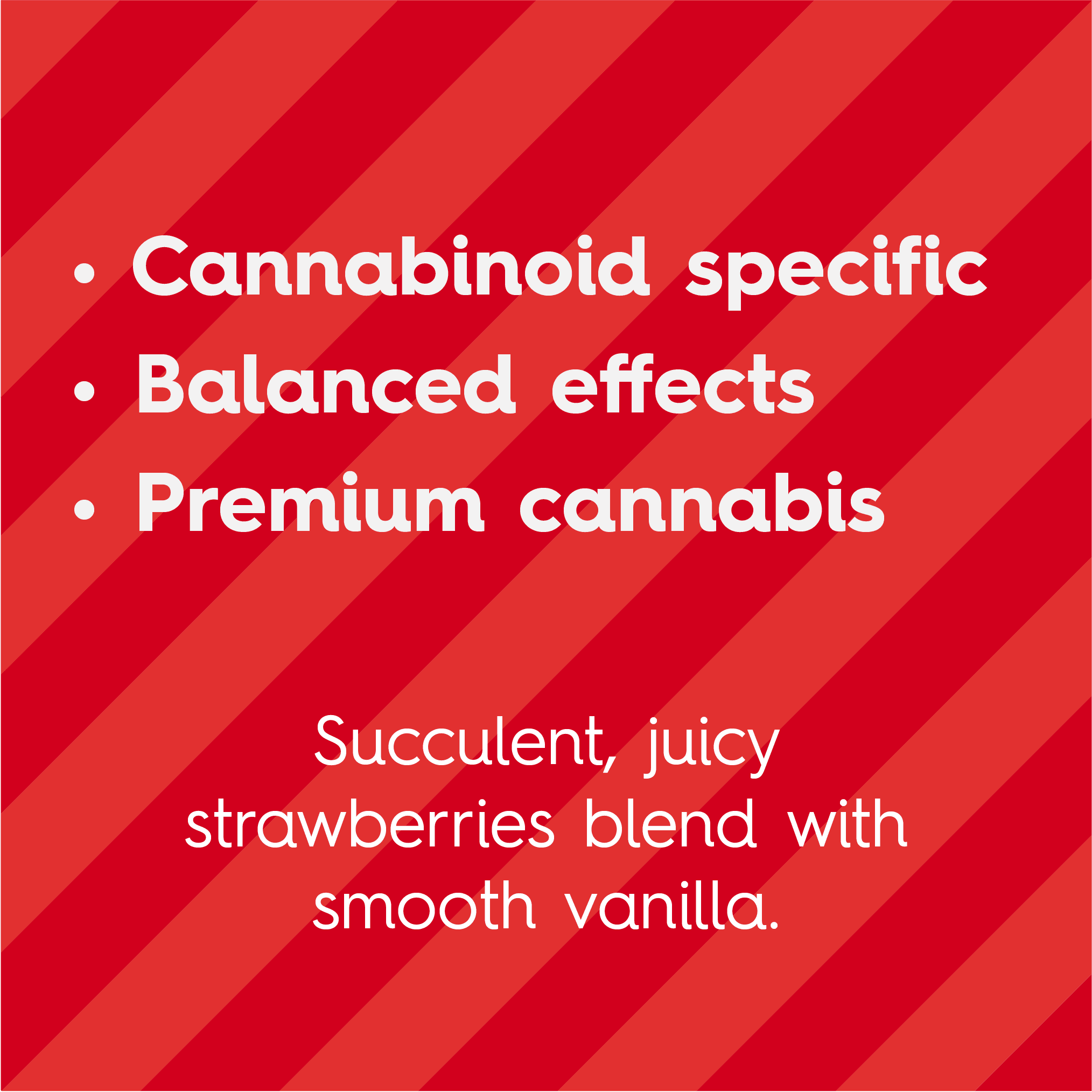 Sweet Talk Strawberry Vanilla Chillax Gummies (1:20 THC:CBD) 10pk
