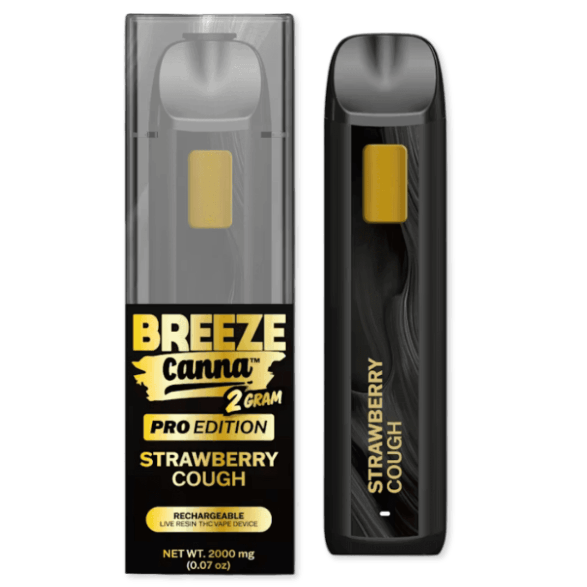 BREEZE DISPOSABLE | LIVE RESIN | STRAWBERRY COUGH | 2G