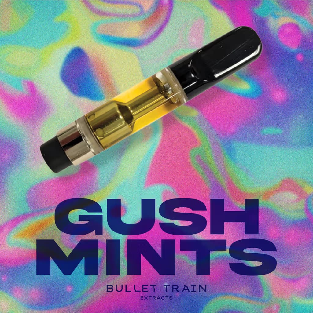 Bullet Train Gush Mints - Distillate + Live Resin