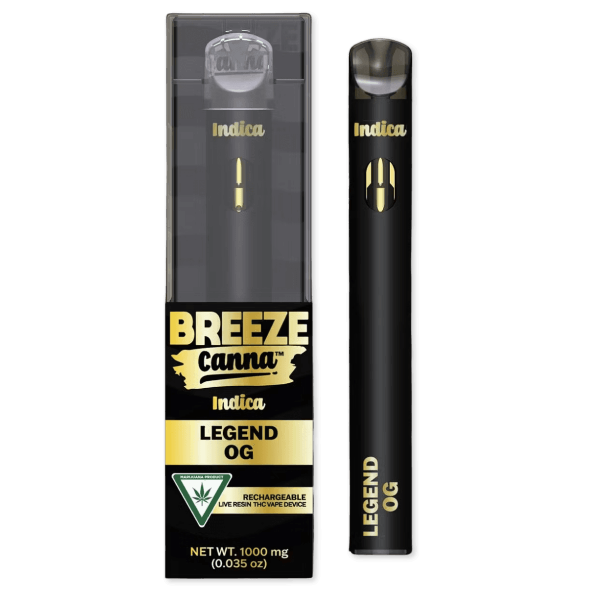 BREEZE DISPOSABLE | LIVE RESIN | LEGEND OG | 1G
