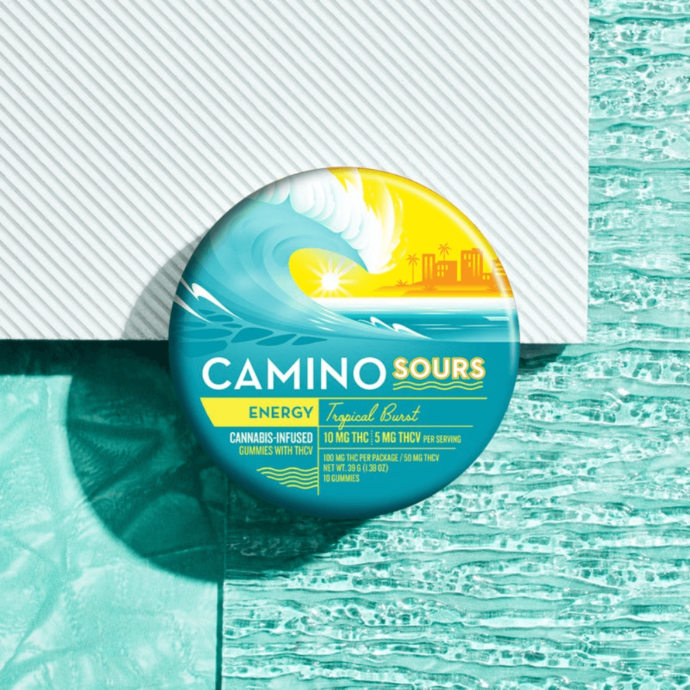Camino Sours - Tropical Burst - THCv - Gummies - 100mg (10pk)
