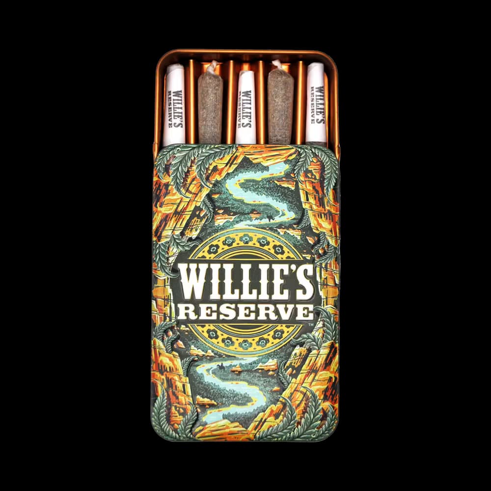 Willie's Reserve 1g/5pk Delicata Grapes Pre-Roll | TAX INCLUDED