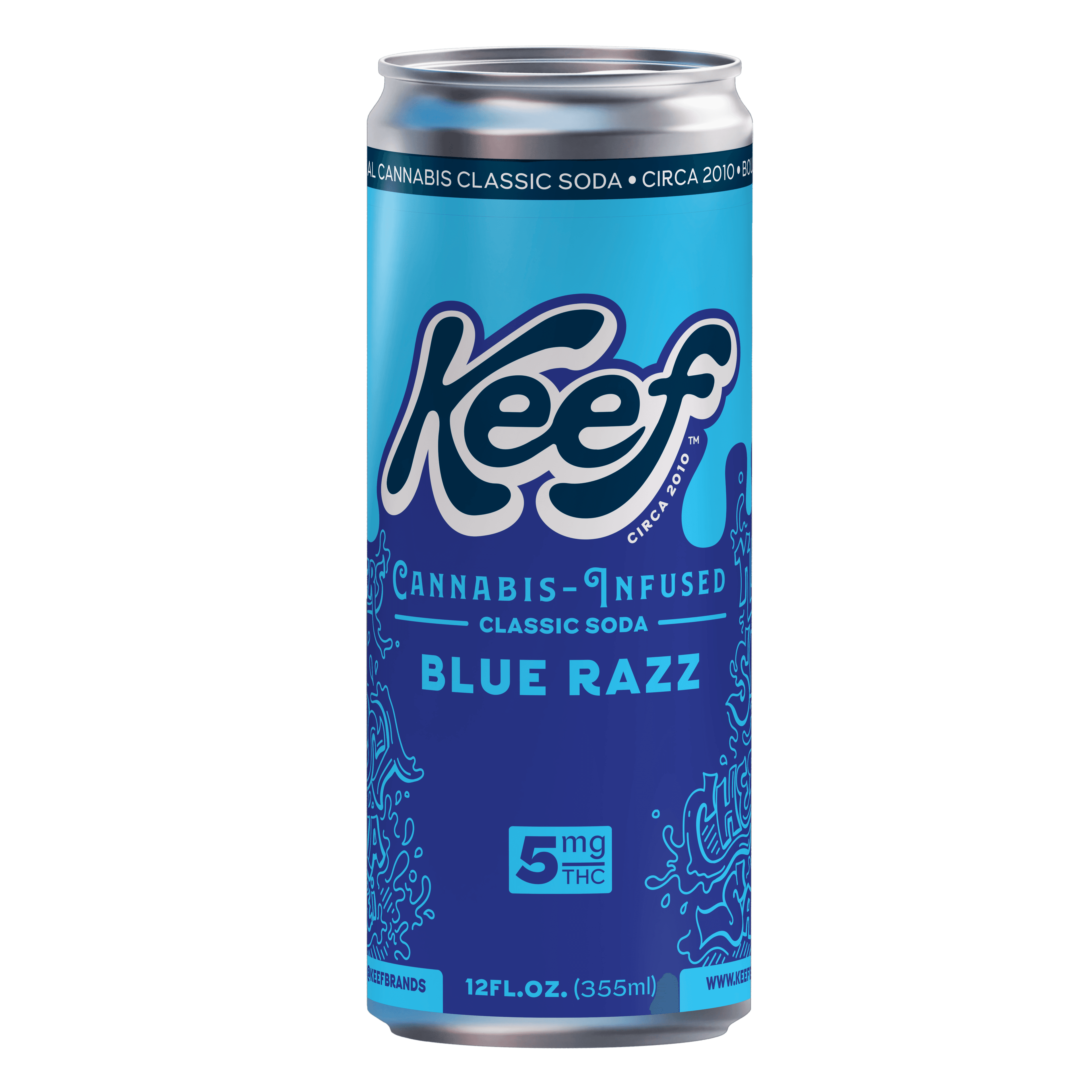 Keef Keef Classic Soda Blue Razz 5mg