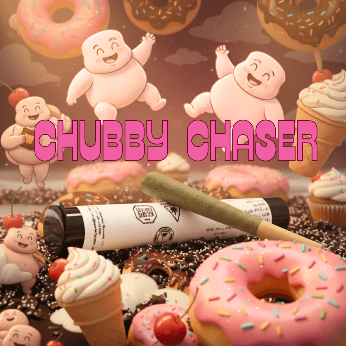 Twisted Buds Chubby Chaser (H) Preroll (1g)