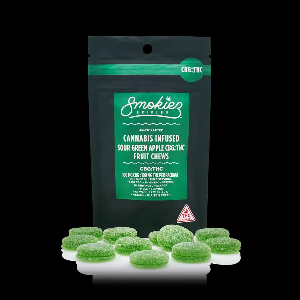 Smokiez Edibles Sour Green Apple