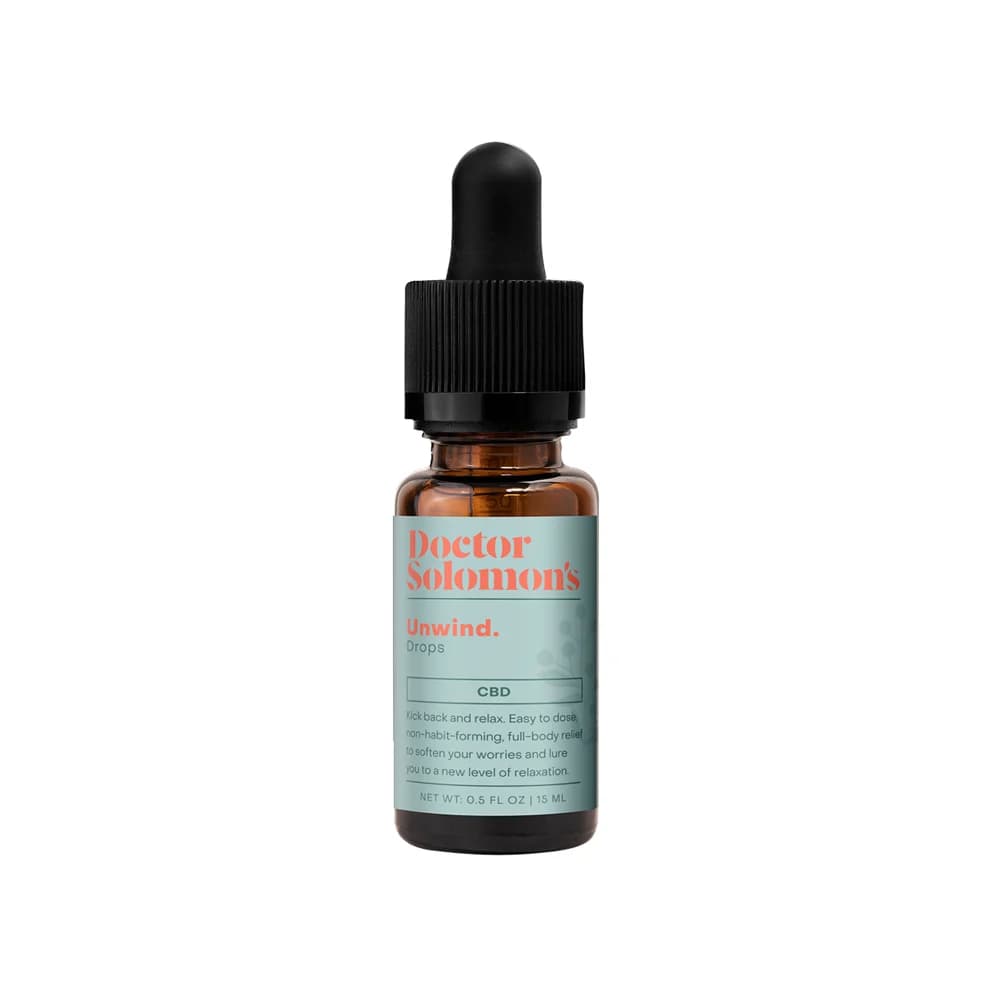 Dr. Solomon's Unwind - CBD Rich [15ml] (475mg CBD/25mg THC)