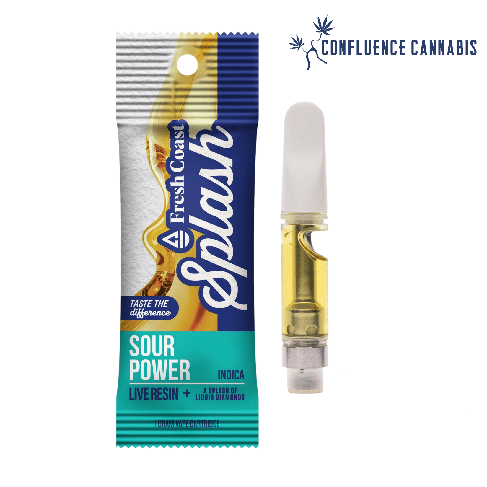 Splash SOUR POWER LIVE RESIN CART 1G