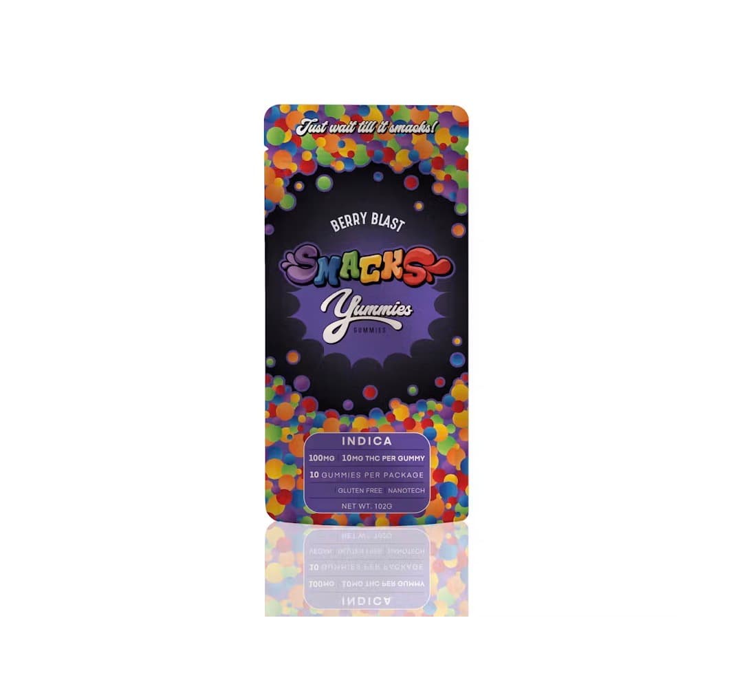 Yummies Berry Blast Smacks Gummies 10-pack | 100mg