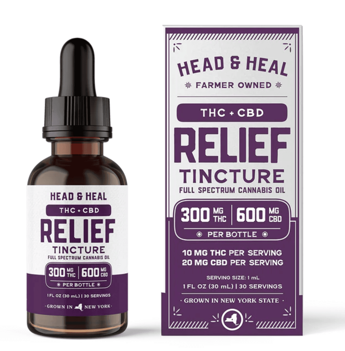 Head & Heal Relief | THC:300mg CBD: 600mg