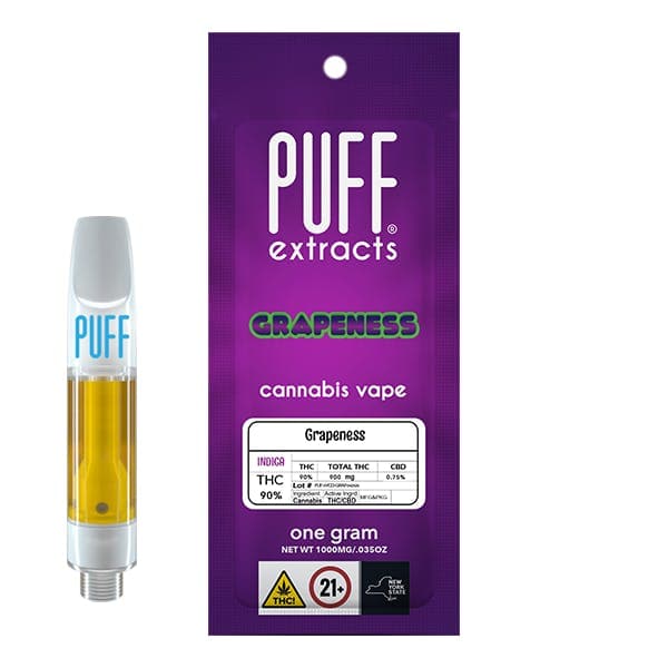 PUFF Pre-Rolls 215 PUFF Cart - Grapeness (H)