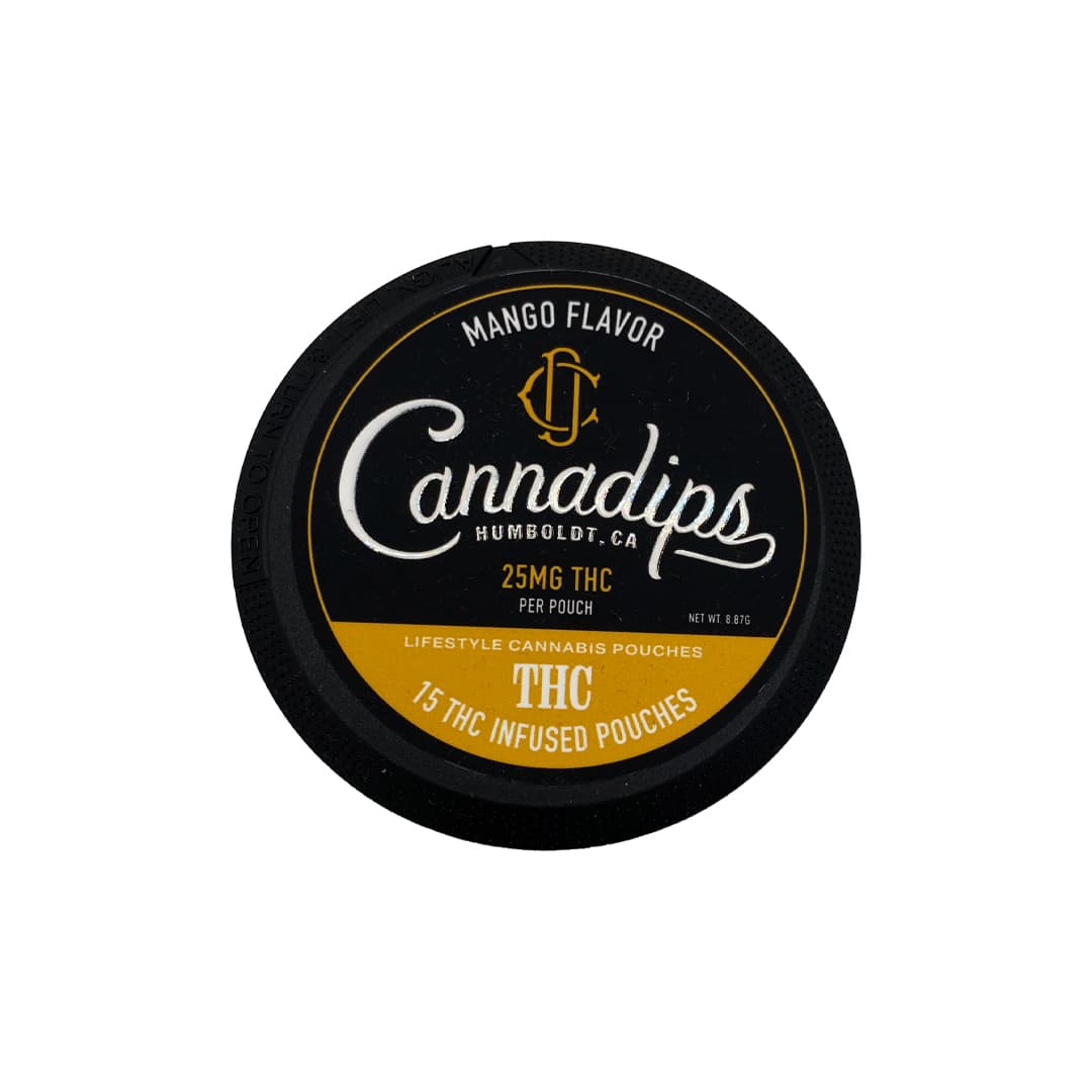 Cannadips DHC - Pouches - Tincture - Cannadips Mango - Hybrid - 375MG