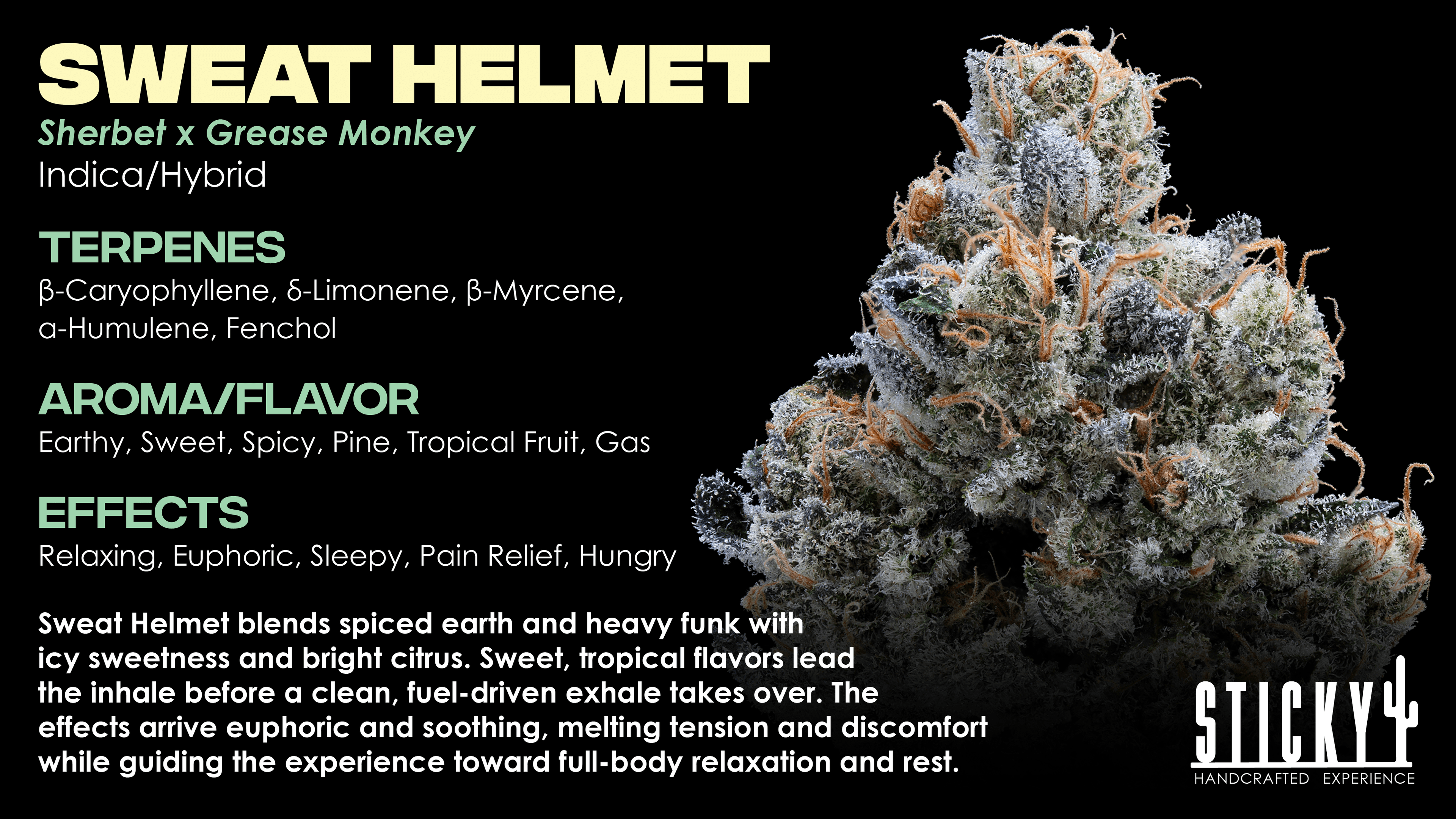 Sticky Saguaro Sticky Flower Mylar : Sweat Helmet (I/H)
