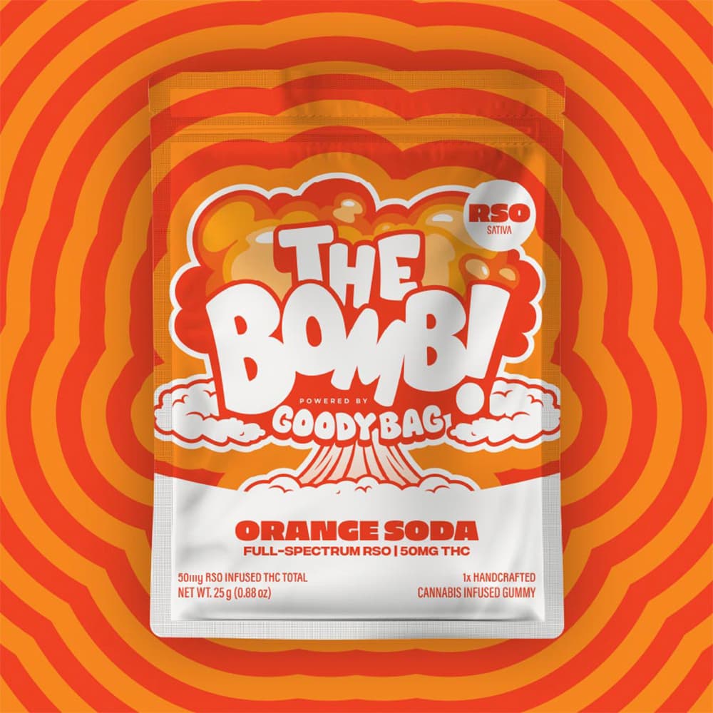 PTS - Goody Bag Gummy BOMB RSO Orange Soda | 50mg