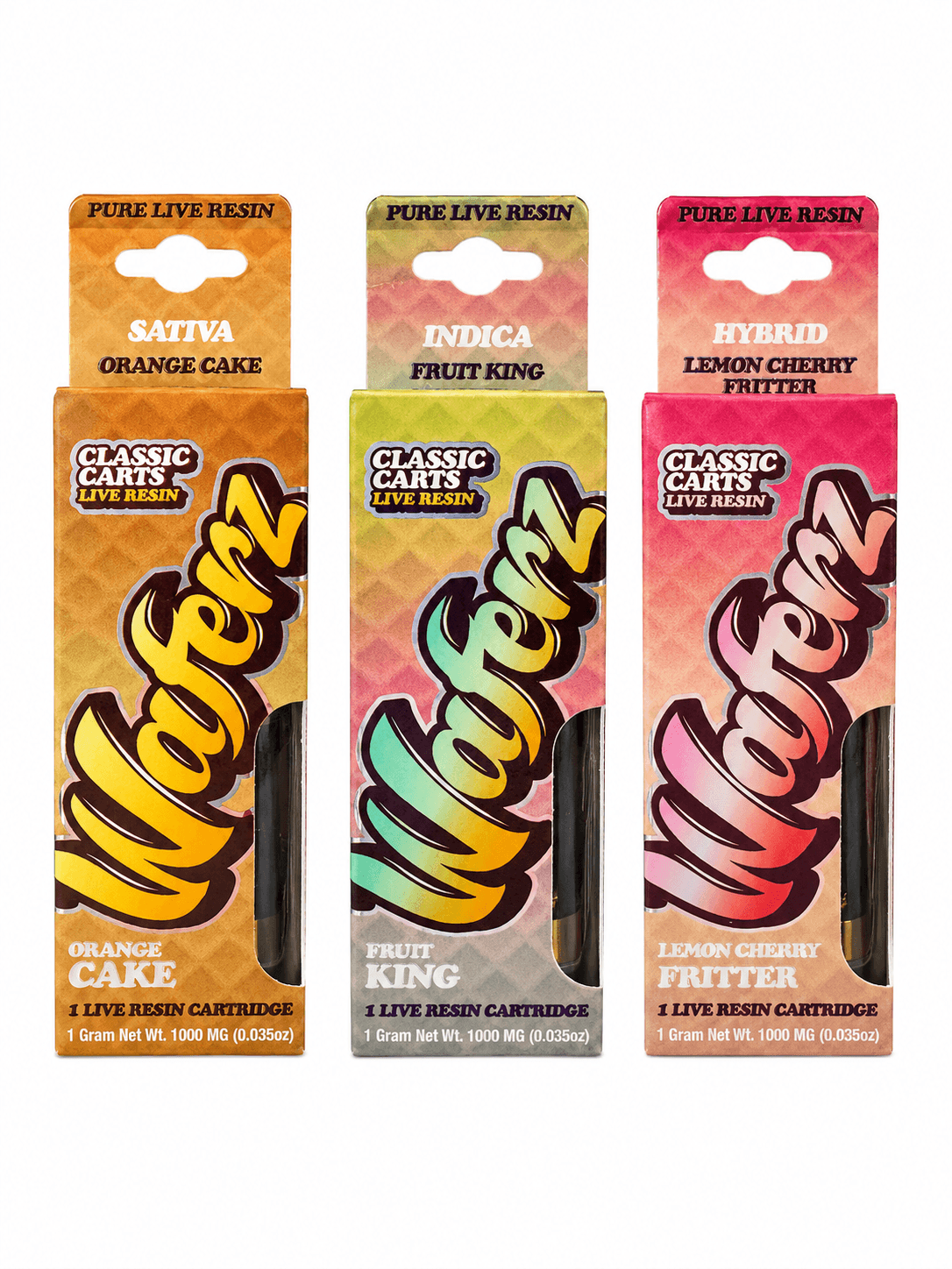 WAFERZ Orange Cake Live Resin Cart
