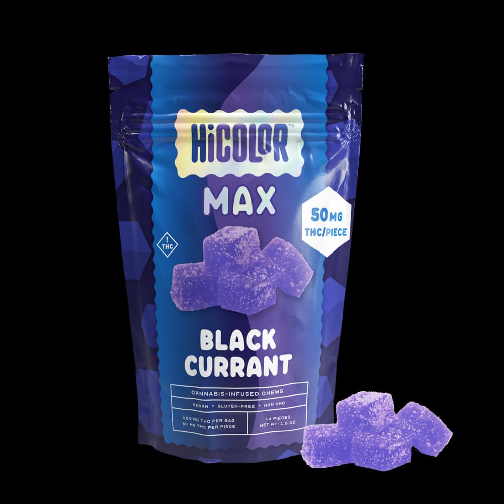 HiCOLOR HiCOLOR Max Chews Black Currant