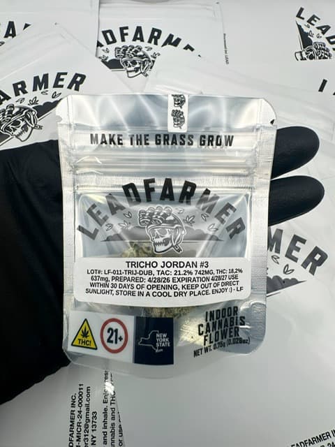 LeadFarmer Tricho Jordan #3 | Whole Flower | Dime Bag